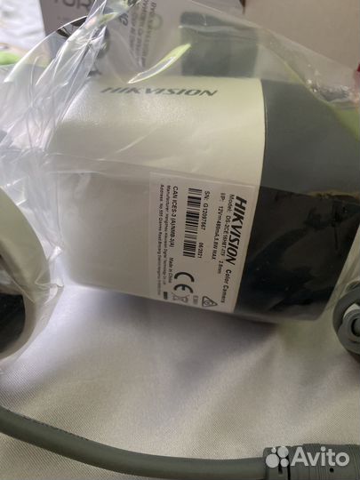 Камера видеонаблюдение уличная hikvision DS-2CE16H