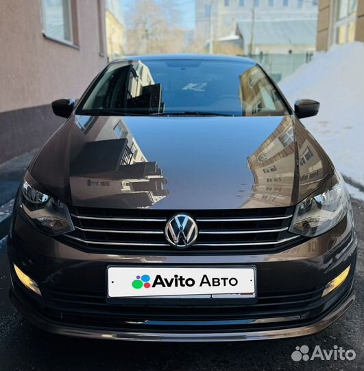 Volkswagen Polo 1.6 AT, 2015, 41 500 км