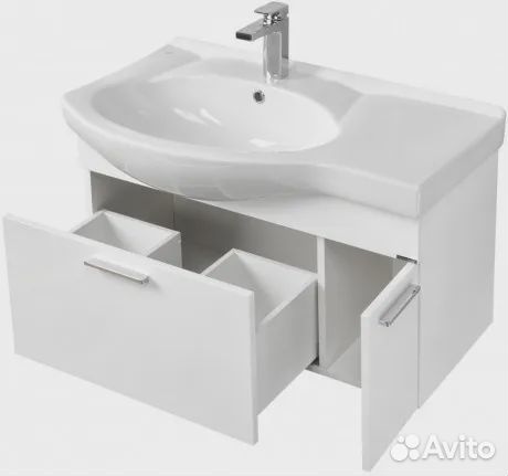 Тумба с раковиной aquaton (Акватон) 1a1884k0nd010