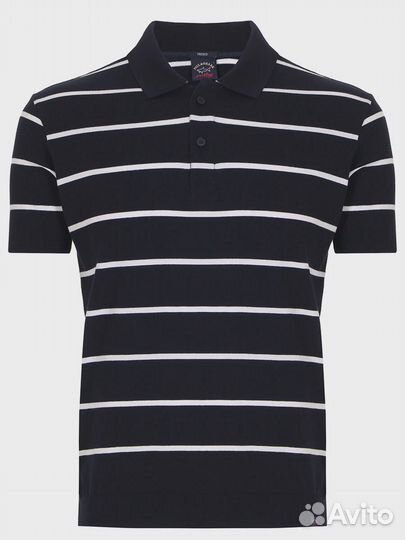 Поло хлопковое Paul & Shark