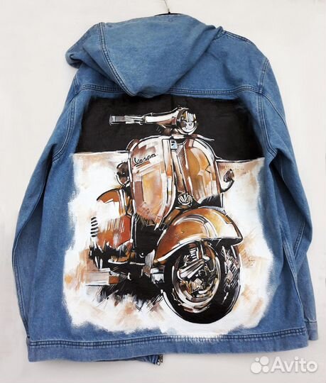 Роспись одежды профессиональным художником