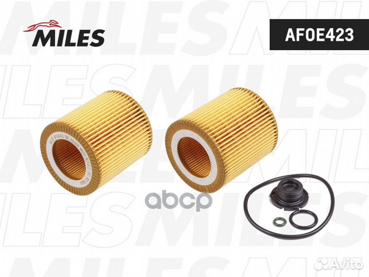 Фильтр масляный BMW F20/F30 N20 afoe423 Miles