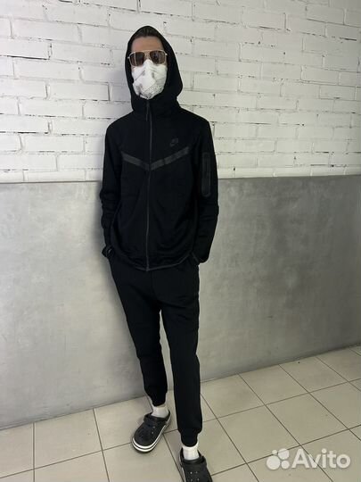 Костюм Nike Tech fleece черный