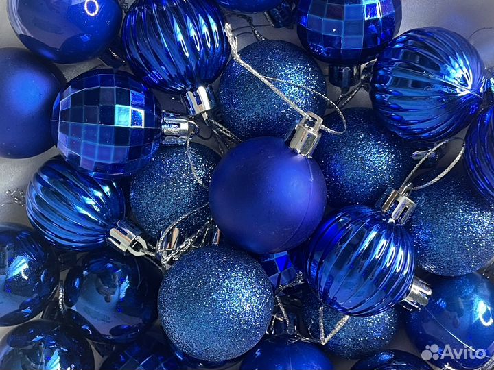 Елочные шары набор 36 штук 3.5 см