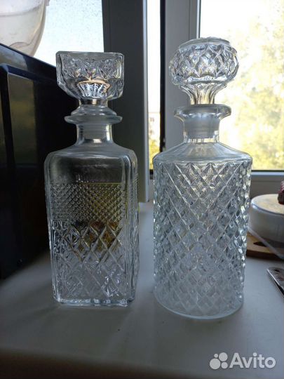 Графин/штоф СССР хрустальные
