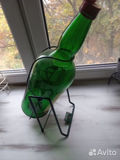 50 см бутылка Виски на подставке