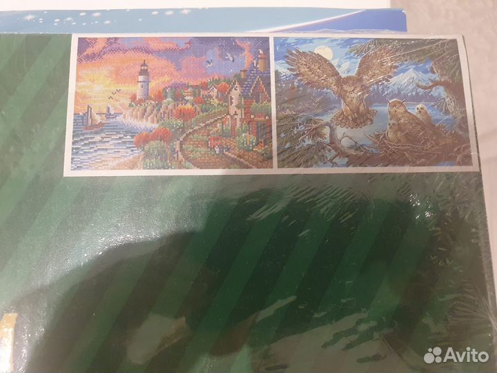 Набор для творчества Алмазная мозаика и рисование