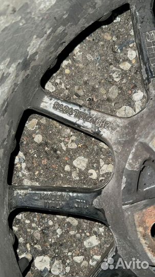 Диски alessio turbo 5x112 7,5j R16 ET38