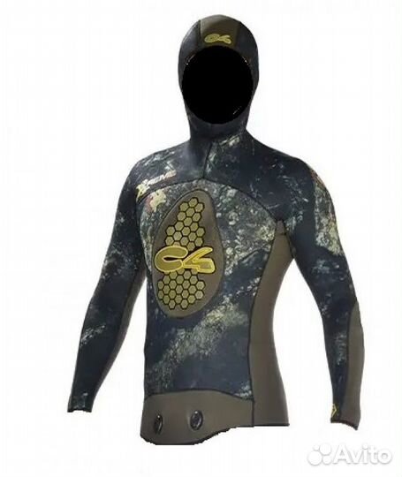 Гидрокостюм C4 Extreme Camo 6,5 мм, только куртка