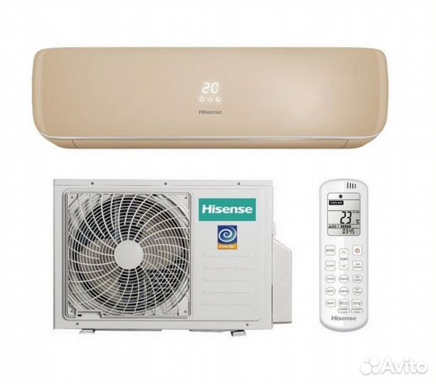 Кондиционер черный, золотой, красный, серый