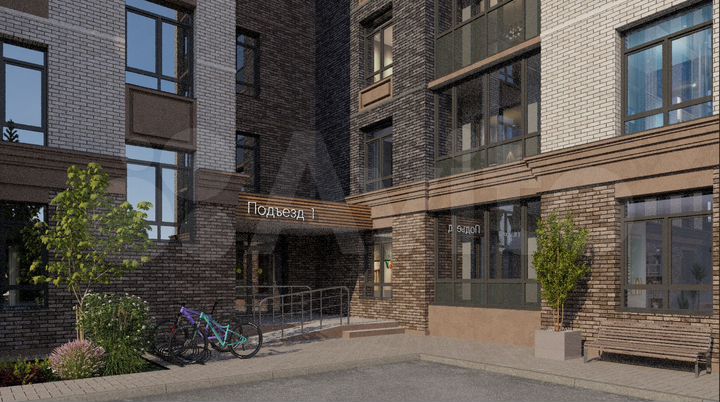 2-к. квартира, 55 м², 2/9 эт.