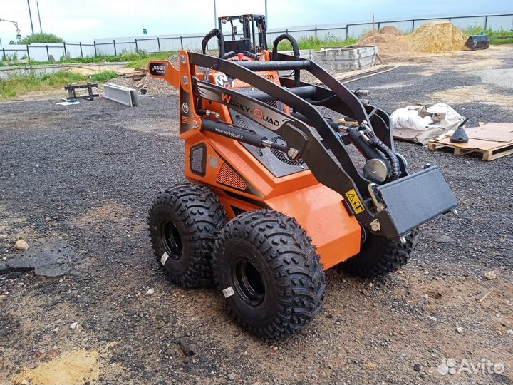 Мини-погрузчик Worky Quad SSQ11, 2021