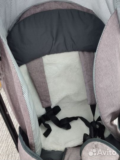 Детские зимние санки на колесах