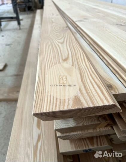 Планкен скошенный из лиственницы