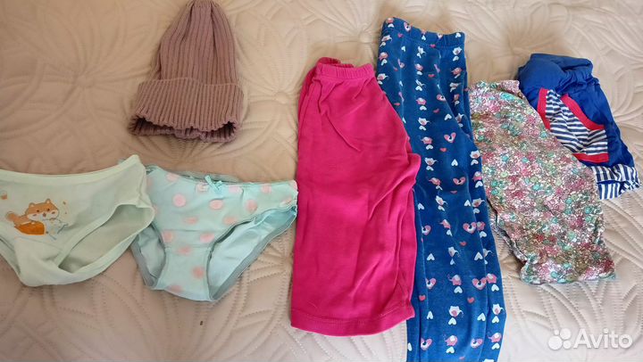 Одежда пакетом для девочки 110 116