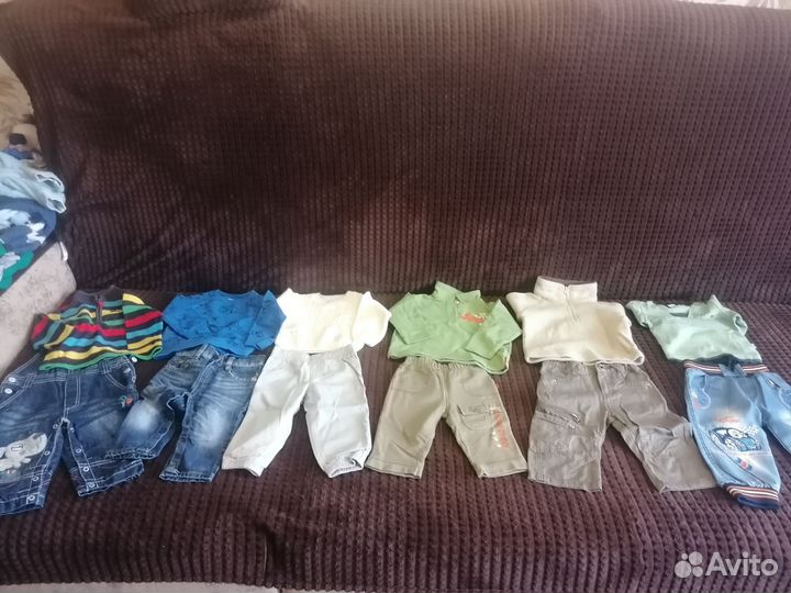 Детские вещи пакетом на мальчика 68-80