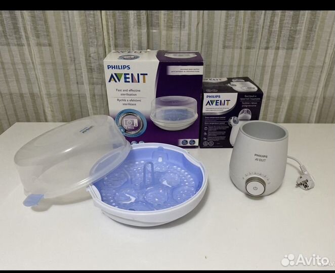 Подогреватель и стерилизатор для бутылочек avent