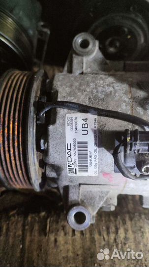 Компрессор кондиционера Круз/ опель Astra A14NET