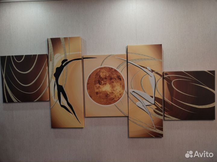 Модульная картина бу