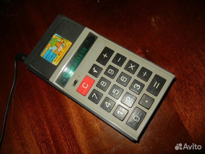 Калькулятор электроника СССР