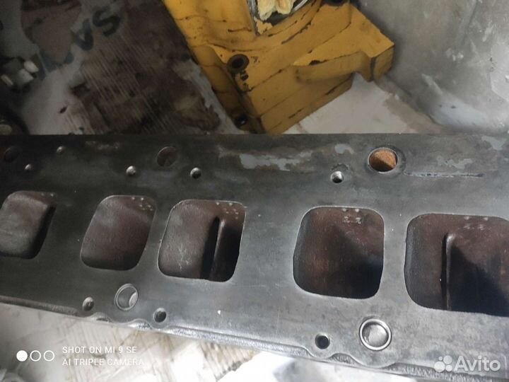 Головка блока цилиндров экскаватор hitachi EX400