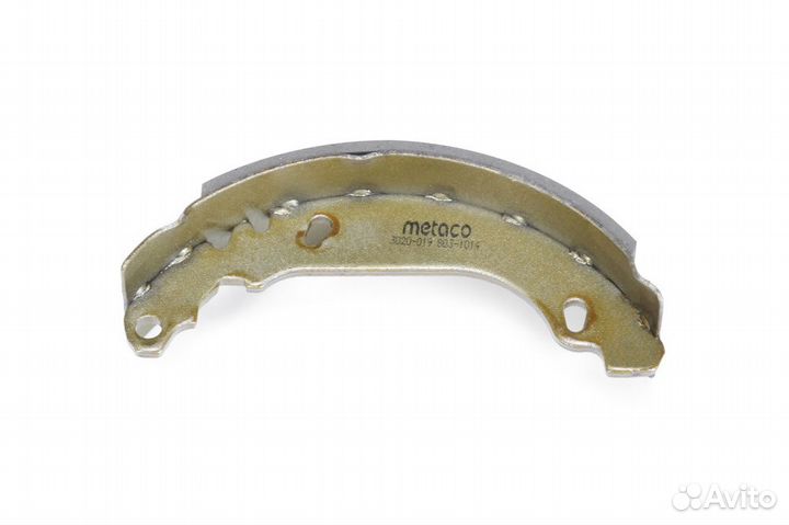 Metaco 3020-019 Колодки барабанные к-кт renault CL
