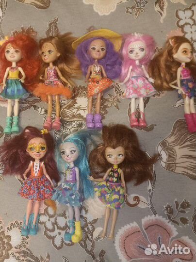 Кукла enchantimals, barbie, сказочный патруль