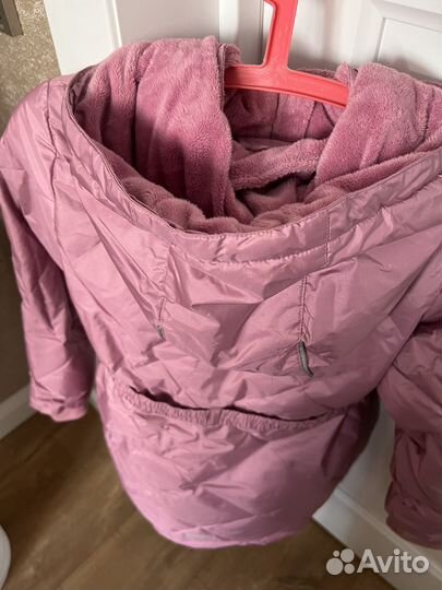 Пальто для девочки 140