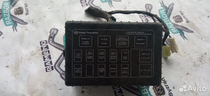 Блок предохранителей Санг Йонг Рекстон