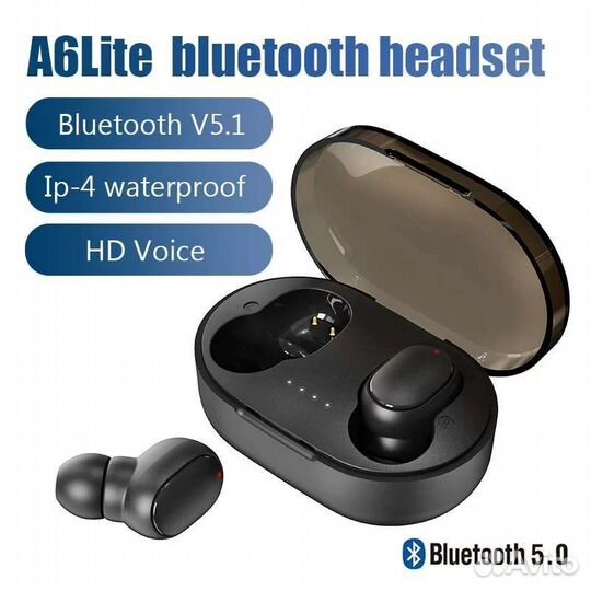 Bluetooth гарнитура с микрофоном и зарядным устрой