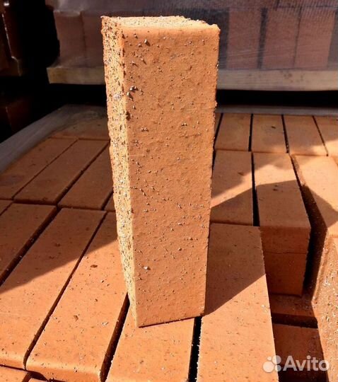 Кирпич цокольный полнотелый печной