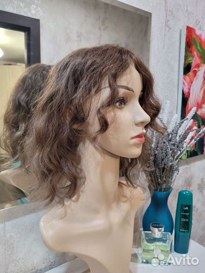 Накладка из натуральных волос