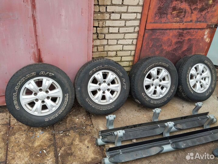 Диски+резина yokohama Geolandar G015 P245/70R16