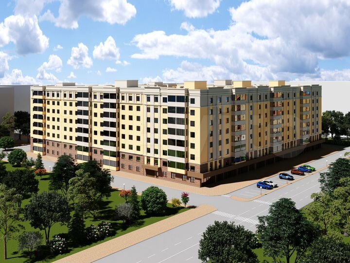 2-к. квартира, 89,1 м², 5/8 эт.