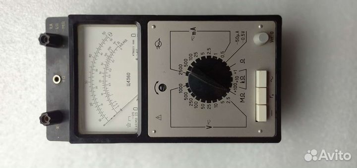 Тестер, мультиметр СССР