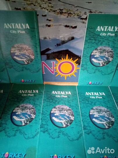 Брошура/карта/путеводитель.Анталия.Турция