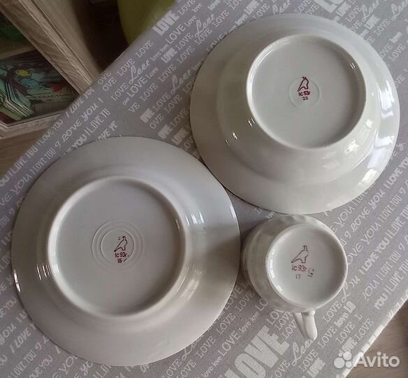 Набор детской столовой посуды