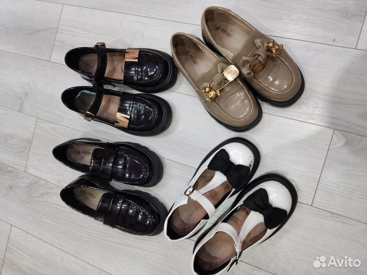 Туфли для девочки в школу