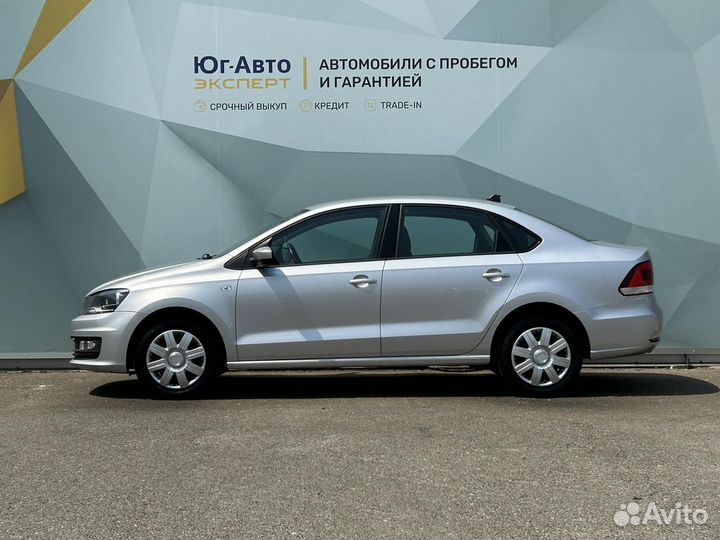 Volkswagen Polo 1.6 AT, 2018, 90 655 км