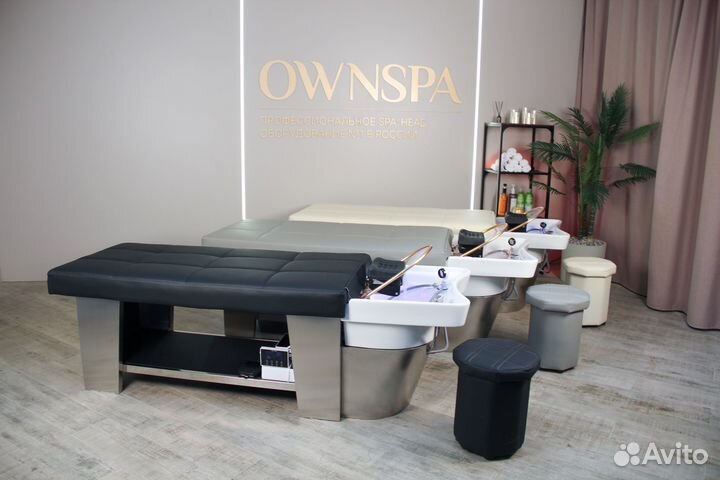 Спа кушетка для спа хэд волос с дугой