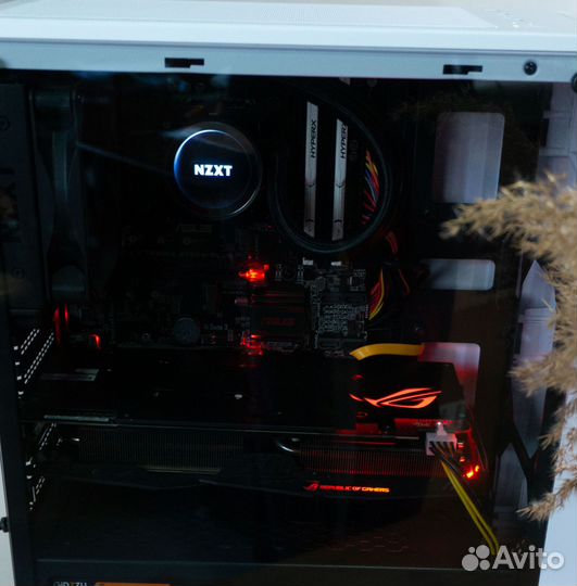 Игровой пк: SSD, Asus ROG strix, i5, 32гб RAM
