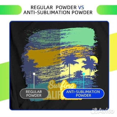 Клей порошок DTF для печати