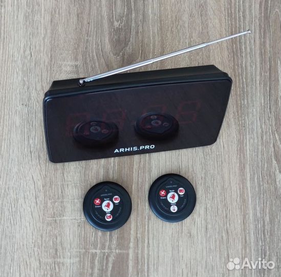 Кнопка вызова официанта кальянщ. Слим табло Инфо