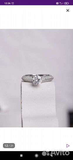 Серебряное кольцо 18р