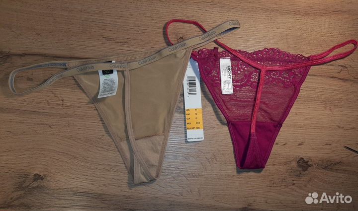 Трусики dkny и Calvin Klein