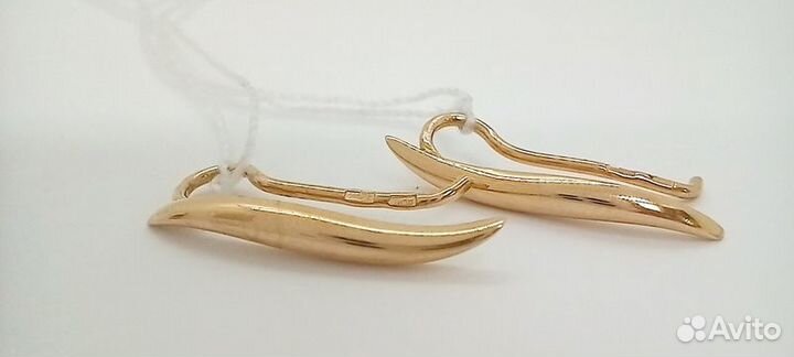 Золотые серьги