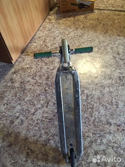 Трюковой самокат кастом парк