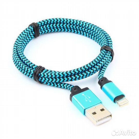 USB кабель для iPhone iPad 1 м в оплётке