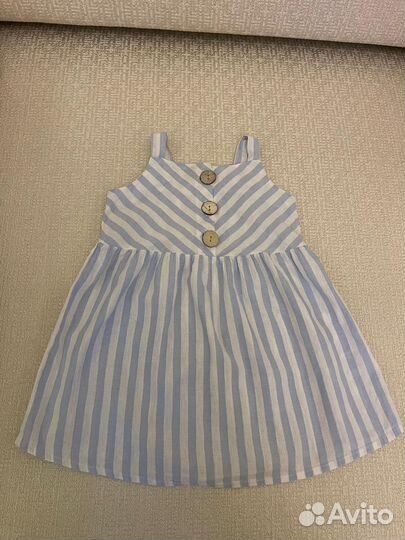Платье 9-12мес;12-18 мес.Панамка