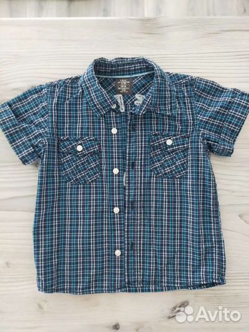 Рубашка на мальчика 86 hm